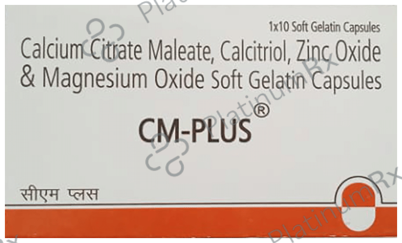 CM-Plus Soft Gelatin Capsule