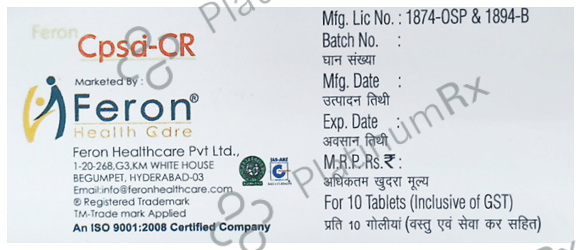 Cpsa-CR Tablet ER