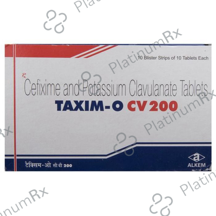 Taxim O CV 200/125mg Tablet 10s