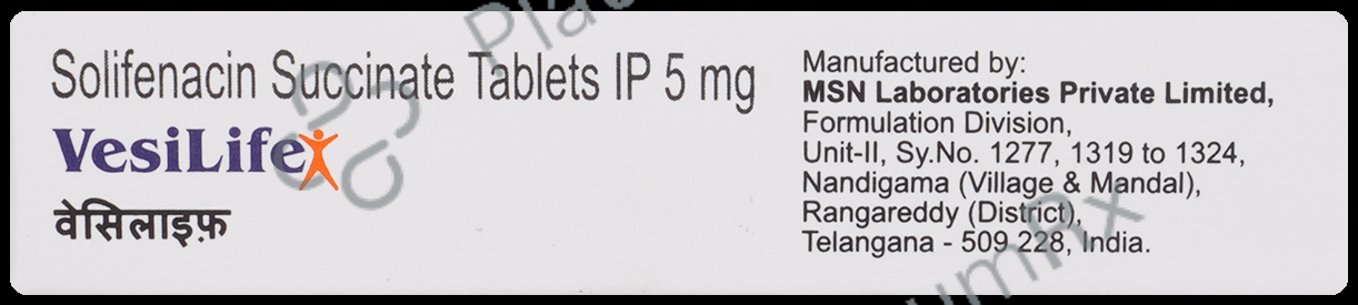 Vesilife 5mg Tablet 10s