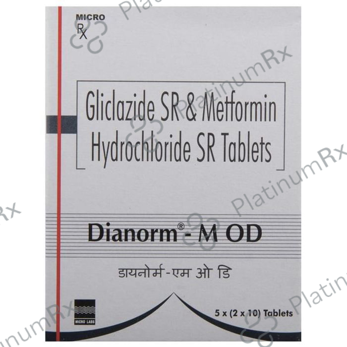 Dianorm-M OD Tablet SR 10 Tablet SR