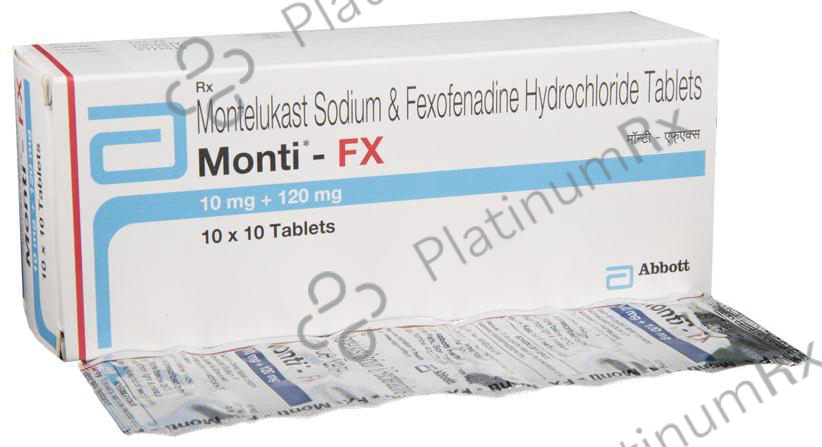 Monti FX 10/120mg Tablet 10s