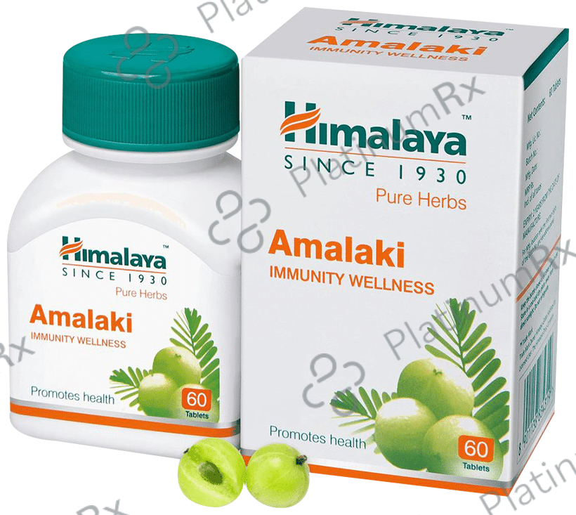 Himalaya Wellness Pure Herbs Amalaki Tablet Helps Build Immunity 60s