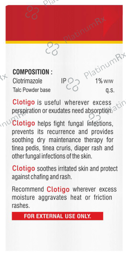 Clotigo Dusting Powder