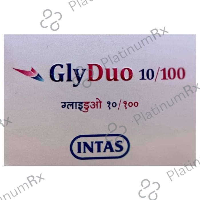 GlyDuo 10/100mg Tablet SR 10s