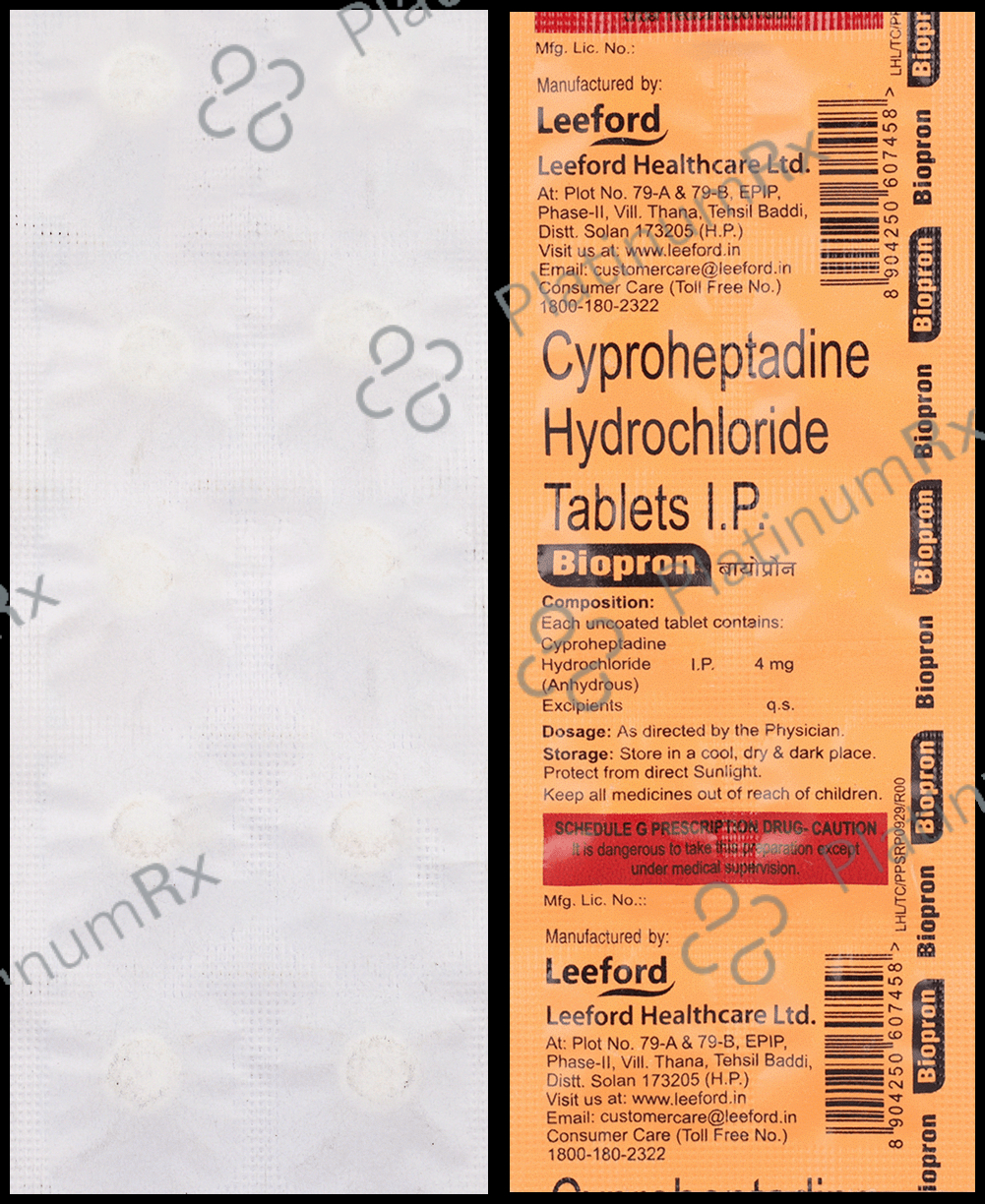 Biopron 4mg Tablet 10s
