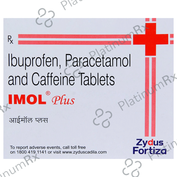 Imol Plus 400/325/25mg Tablet 10s