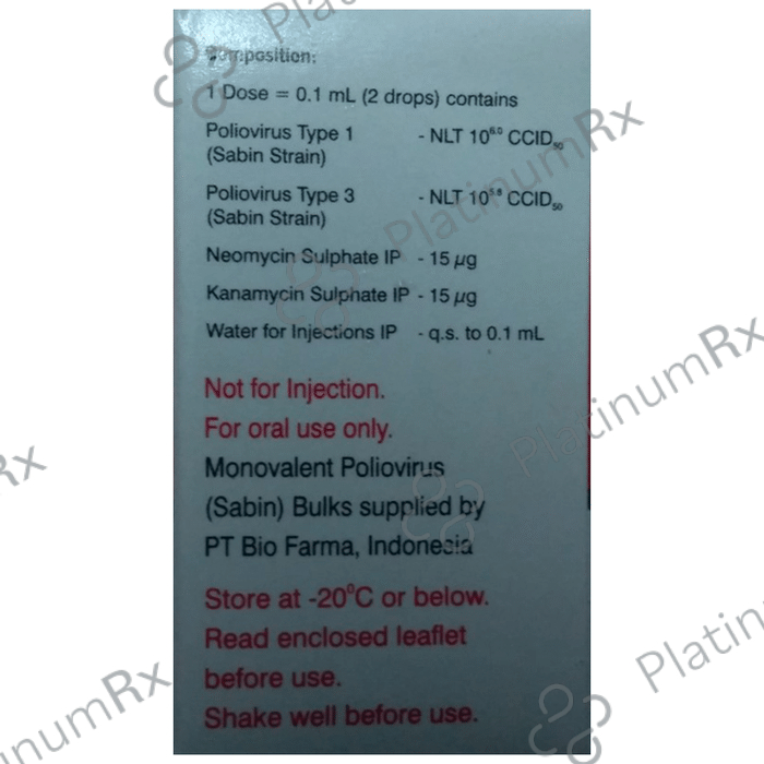 Biopolio B1/3 Oral Vaccine