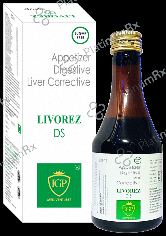 IGP Mediventures Livorez DS Syrup Sugar Free