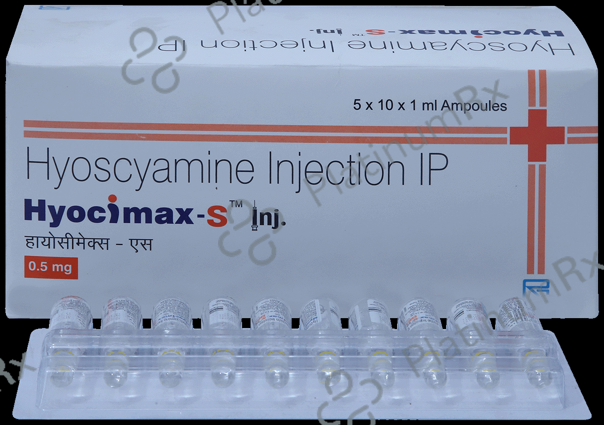 Hyocimax S 0.5mg Injection 10s