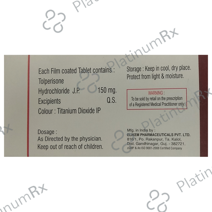 Tolmenta 150mg Tablet