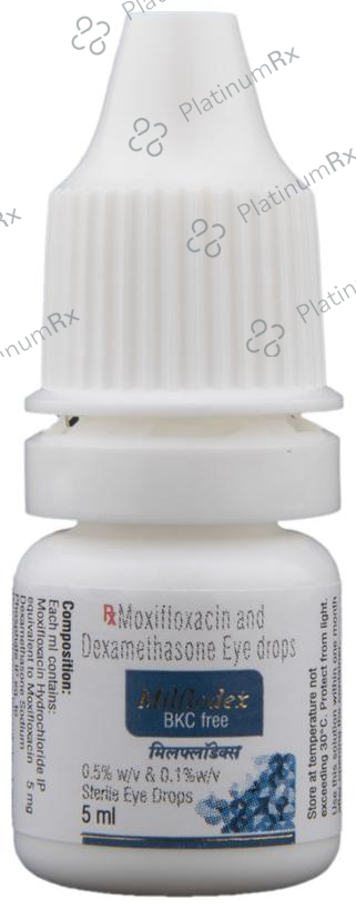 Milflodex BKC Free Eye Drop 5ml