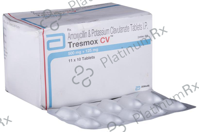 Tresmox CV 500/125mg Tablet 10s