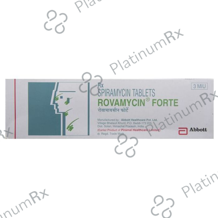 Rovamycin Forte 3M Tablet 10s