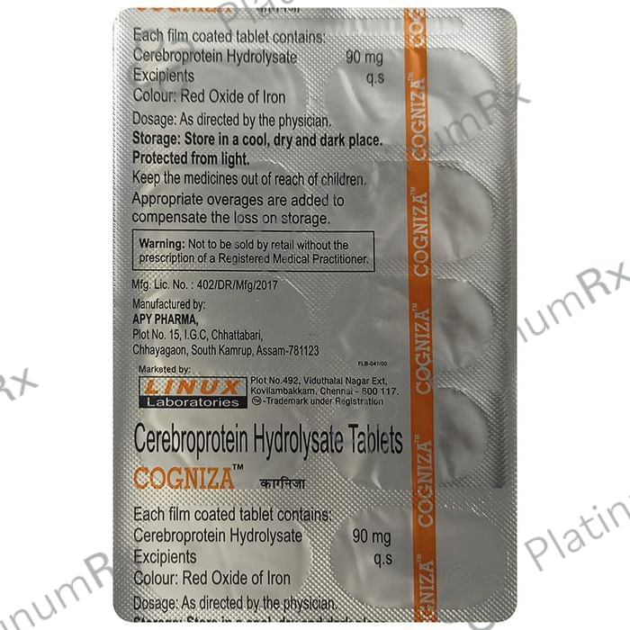 Cogniza 90mg Tablet 10s