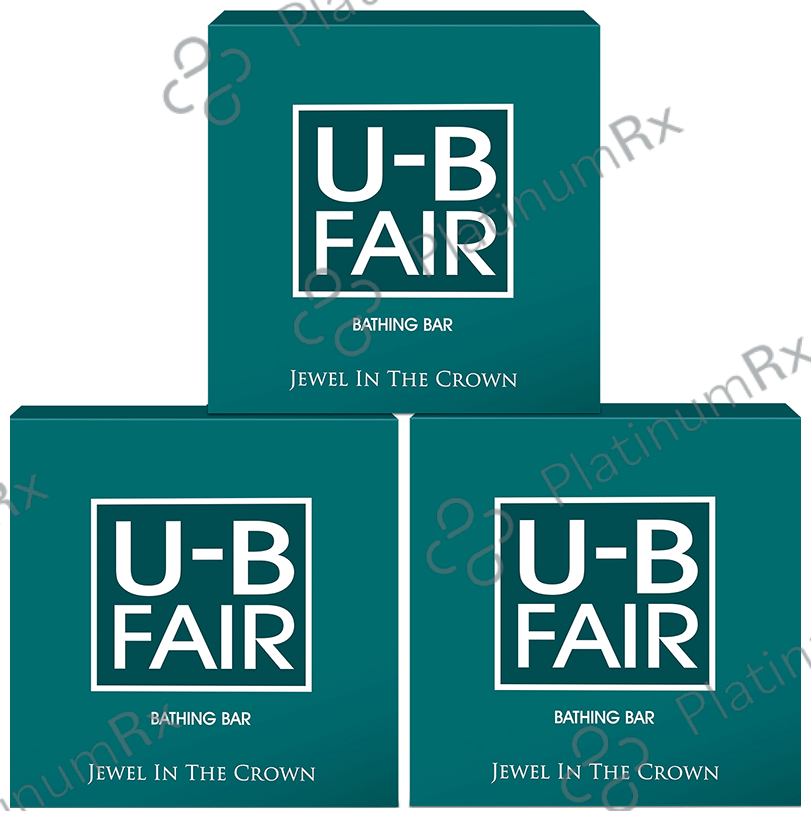 U-B Fair Bathing Bar (150gm Each) 3 units