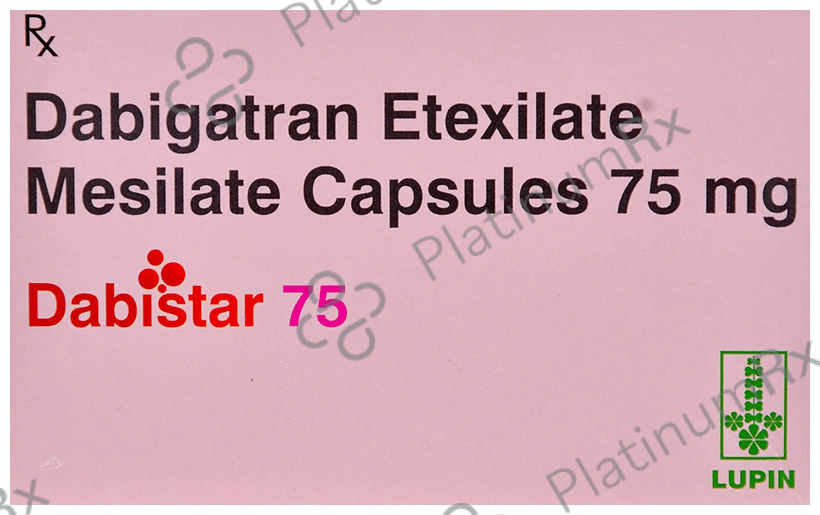 Dabistar 75mg Capsule 10s