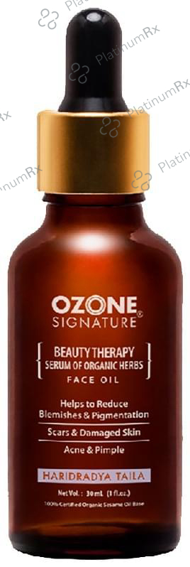 Ozone Signature Face Oil Haridradya Taila 30 ml