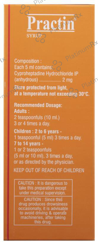 Practin 2mg Syrup 200ml