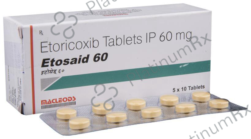 Etosaid 60mg Tablet 10s