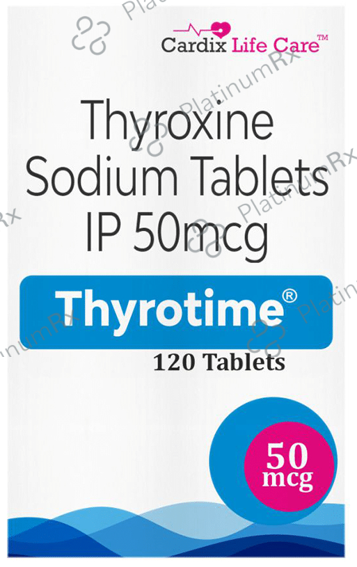 Thyrotime 50mcg Tablet