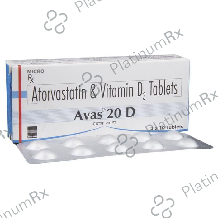Avas 20 D Tablet