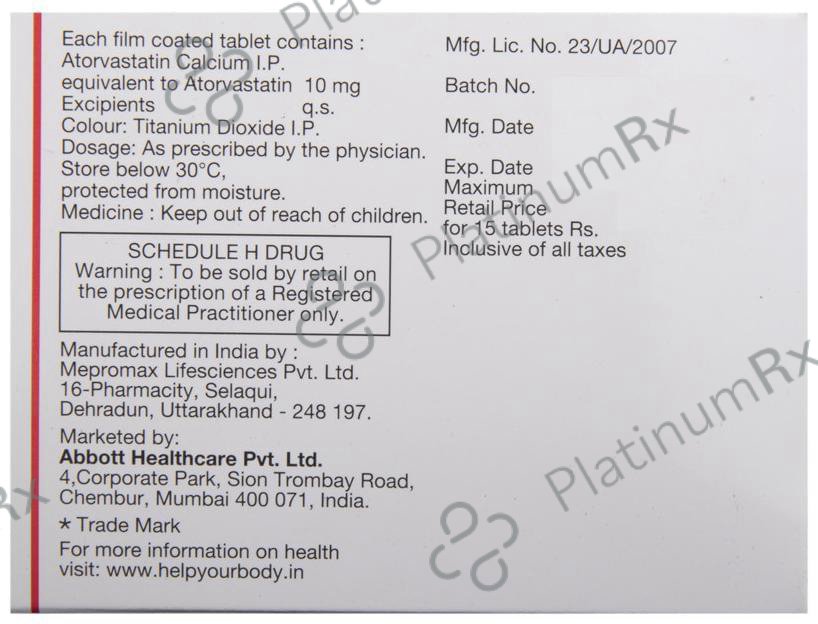 CAAT 10mg Tablet 15s