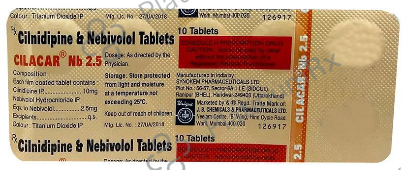 Cilacar NB 2.5 Tablet