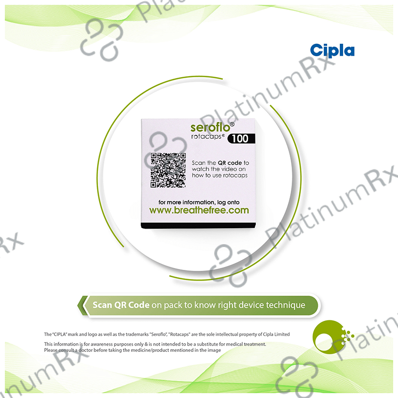 Seroflo 100/50mcg Capsule 30s