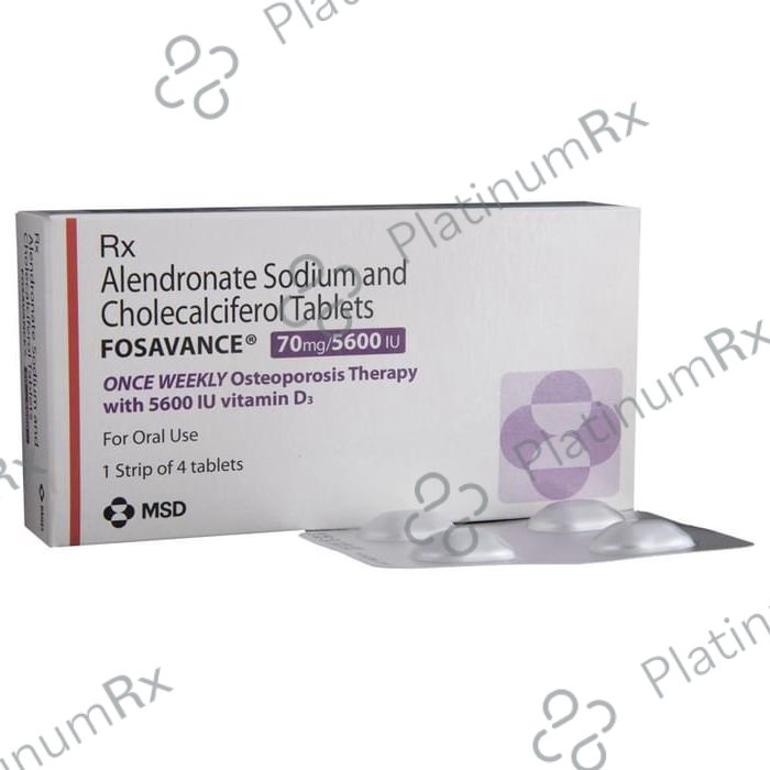 Fosavance 70 mg/5600 IU Tablet