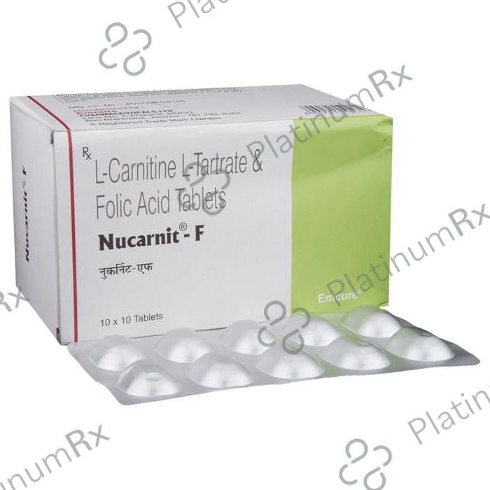 Nucarnit F 500mg/1500mcg Tablet 10s