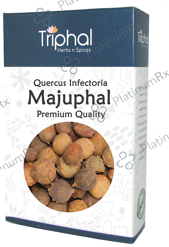 Triphal Majuphal/ Gall Oak/ Majoophal/ Manjakani/ Quercus Infectoria Whole 400 gm