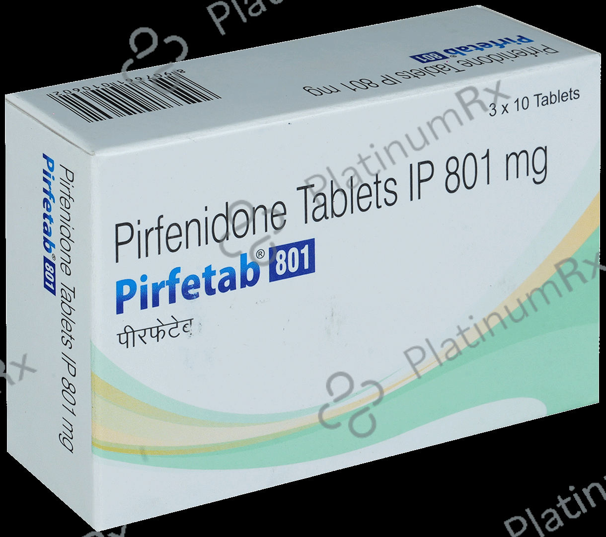Pirfetab 801mg Tablet 10s