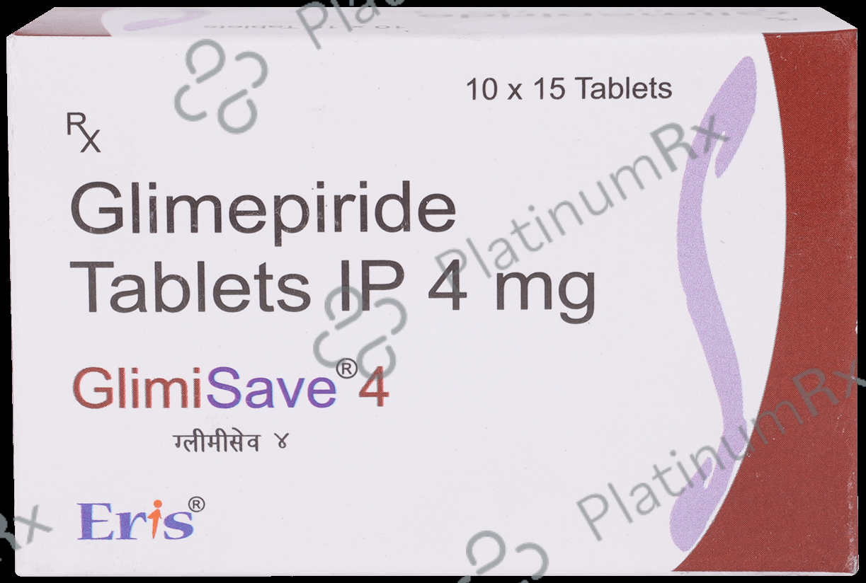 Glimisave 4mg Tablet 15s