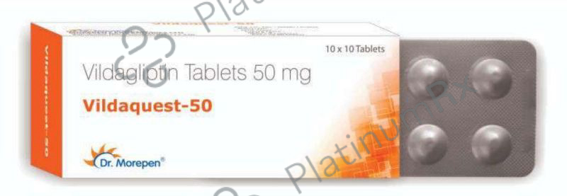 Vildaquest 50mg Tab 10s