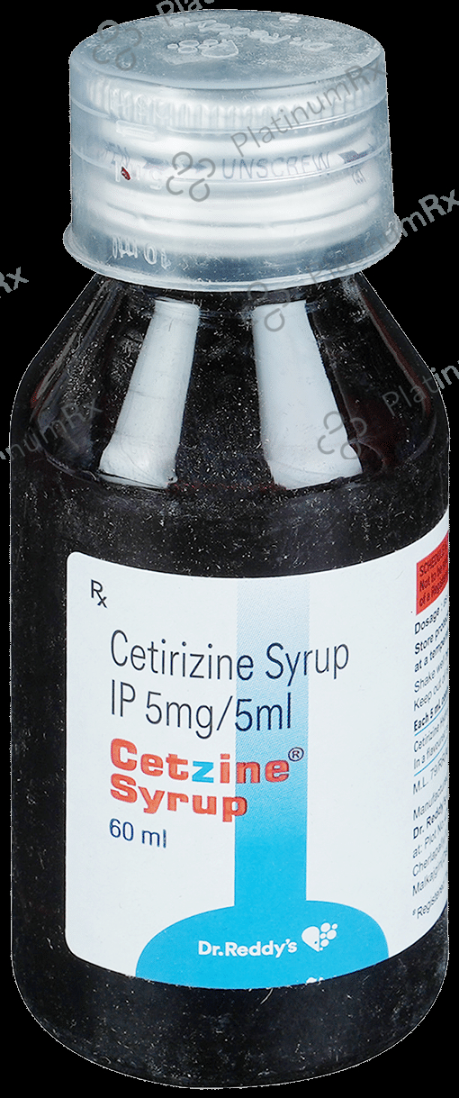 Cetzine 5mg Syrup 60ml