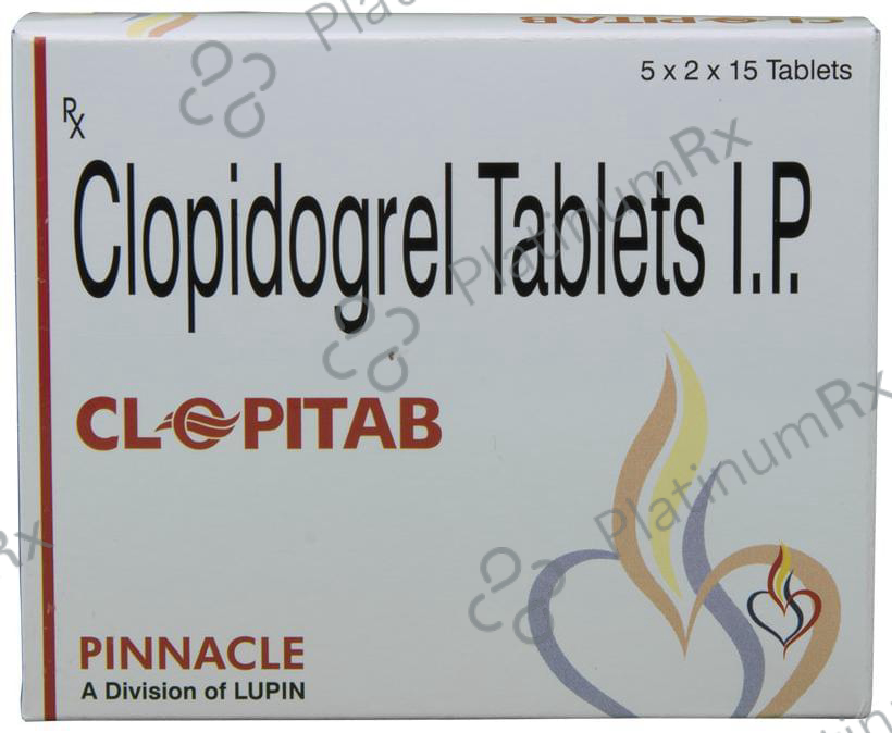 Clopitab 75mg Tablet 15s