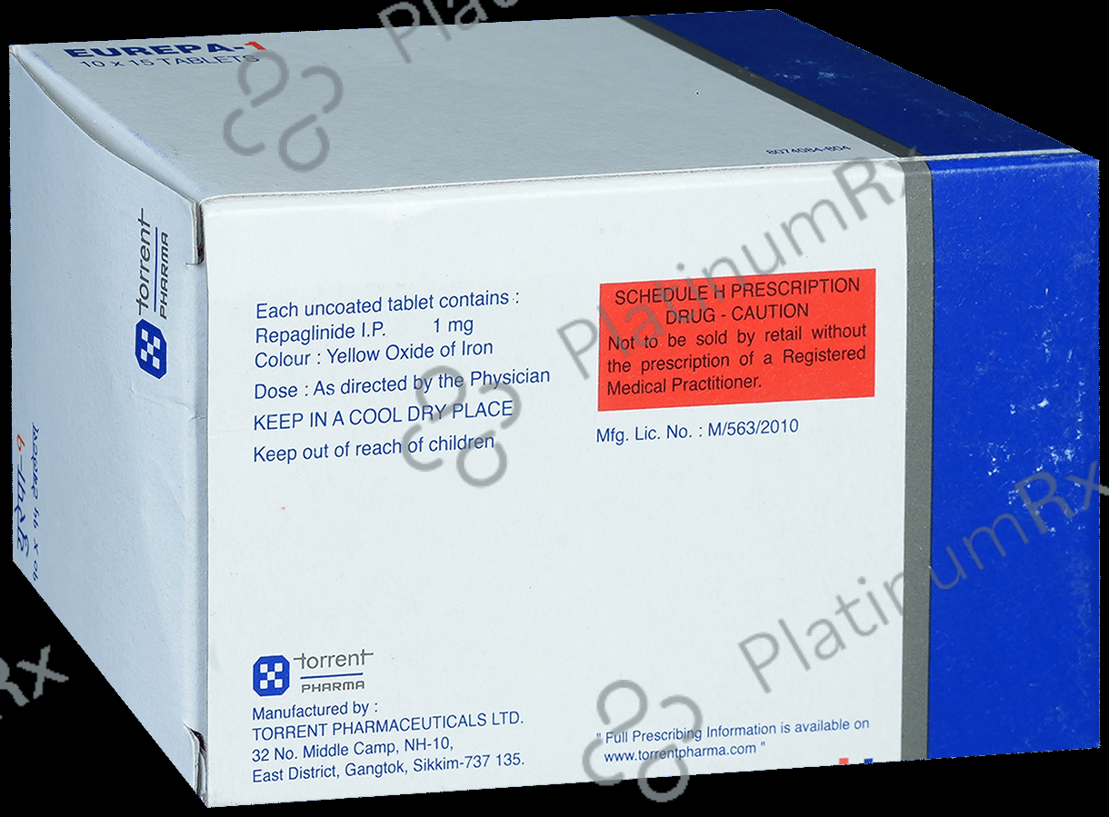 Eurepa 1mg Tablet 15s