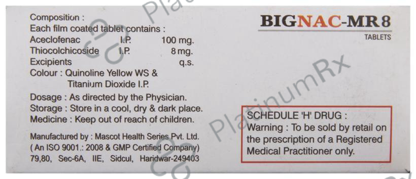 Bignac-MR 8 Tablet