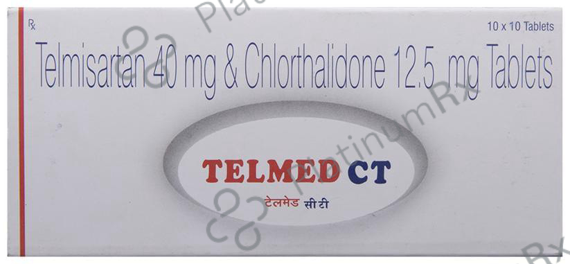 Telmed CT 12.5/40mg Tablet 10s