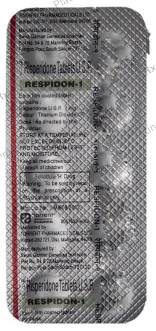 Respidon 1mg Tablet 10s