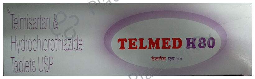Telmed H 80 12.5/80mg Tablet 10s