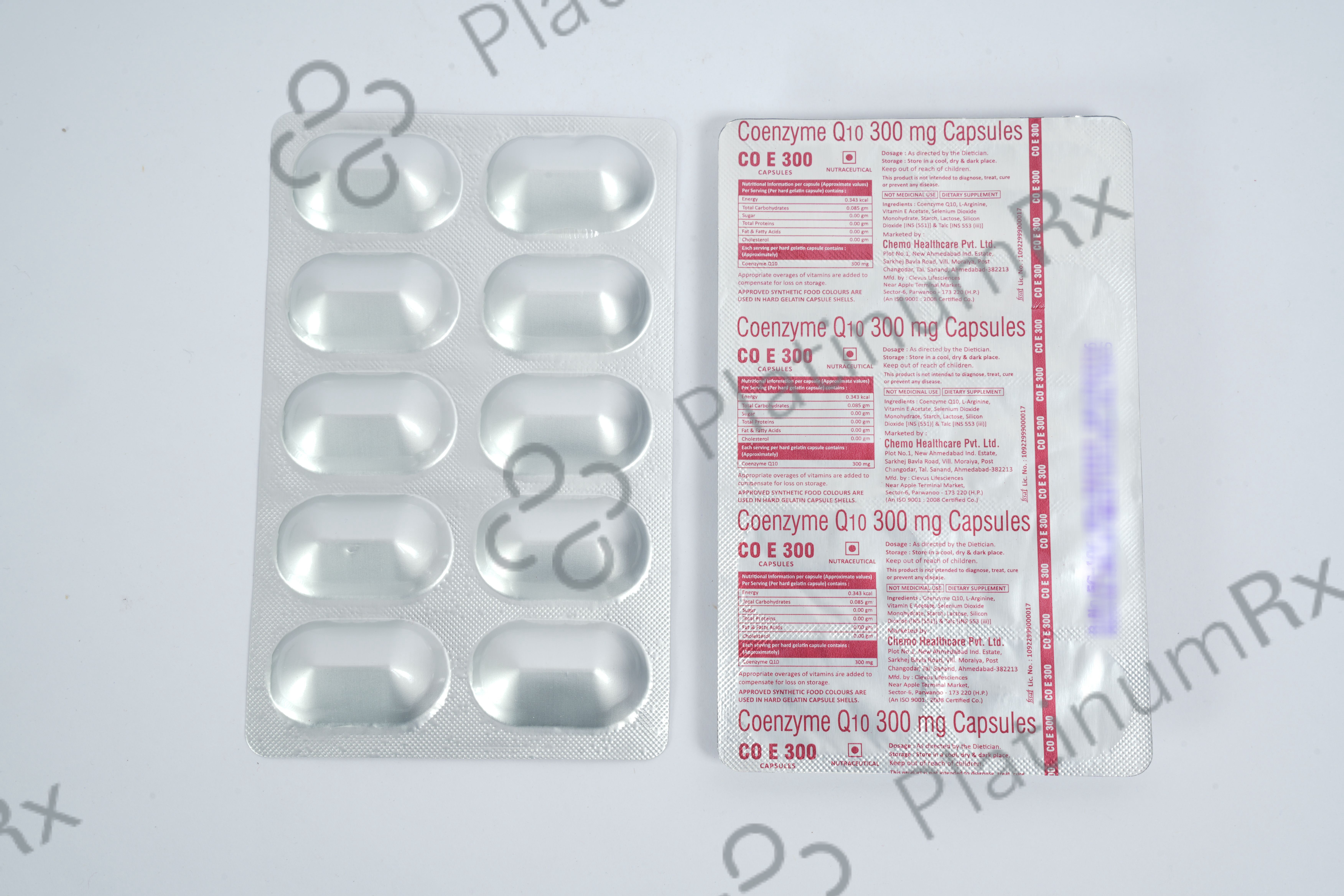Co E 300mg Capsule 10s