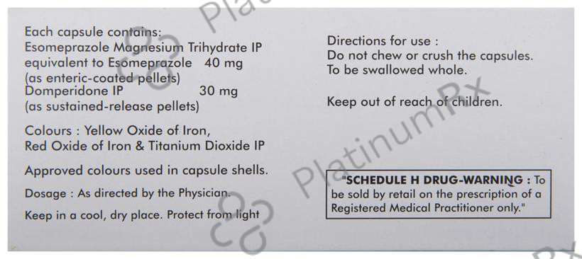 Esofag-D Capsule SR 10 capsules