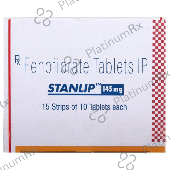 Stanlip 145mg Tablet 10s