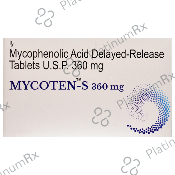 Mycoten-S 360mg Tablet DR