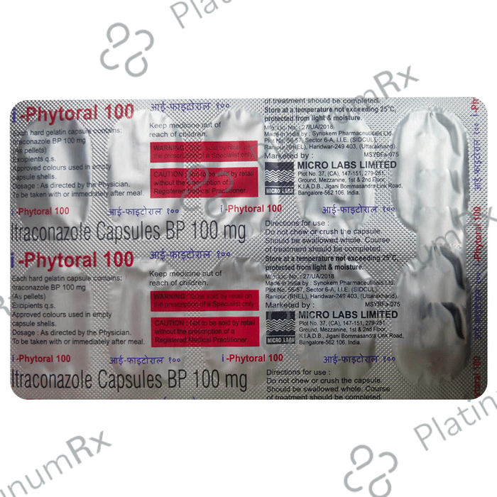 Iphytoral 100mg Capsule