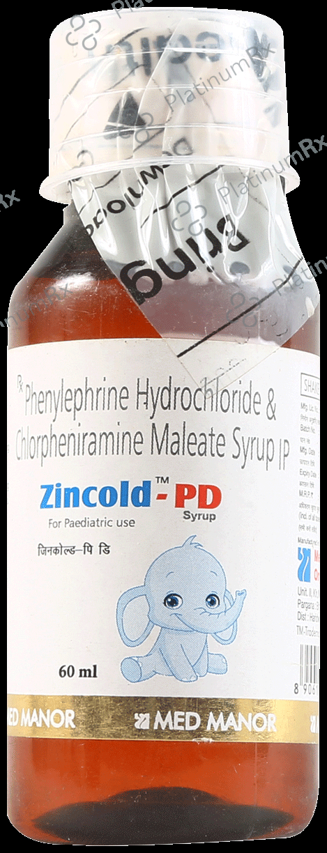 Zincold PD Syrup