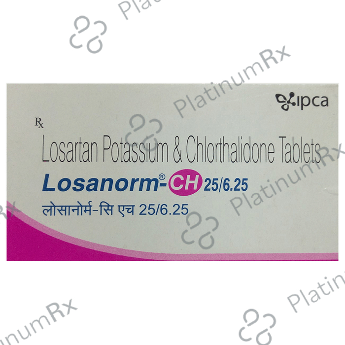 Losanorm-CH 25/6.25 Tablet