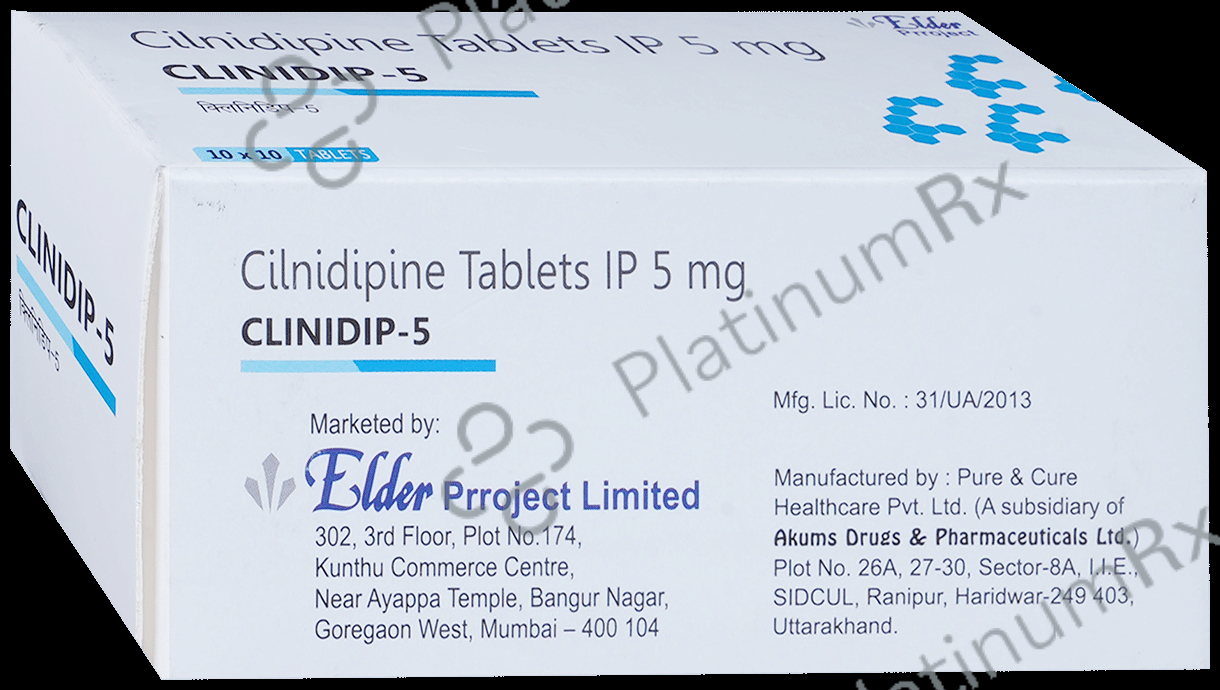 Clinidip 5mg Tablet